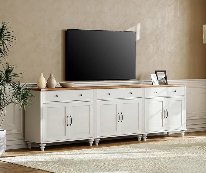 WAMPAT TV Stand for 100 inch TV