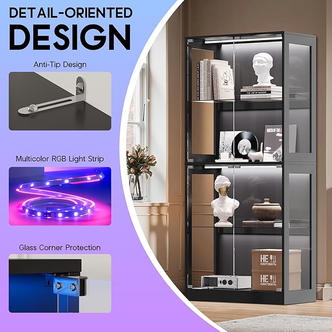 AMERLIFE RGB Display Cabinet