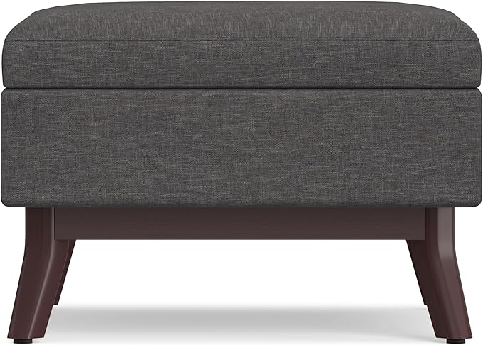 SIMPLIHOME Owen Coffee Table Storage Ottoman