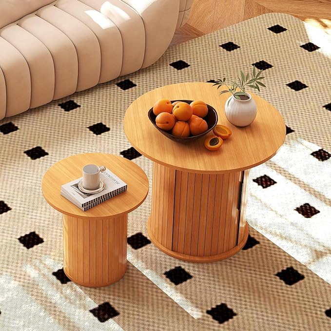 COSVALVE Nesting Coffee Table Set of 2