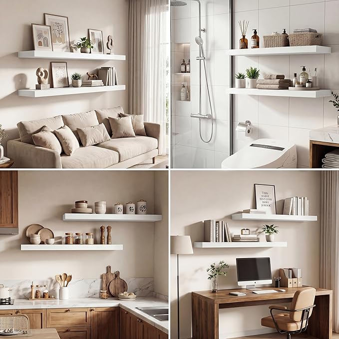 Dreamland 55 Inches Floating Shelves