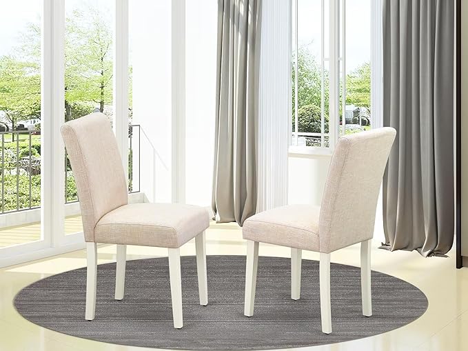 East West Furniture ABP2T02 Abbott Parson Dining Room Chairs