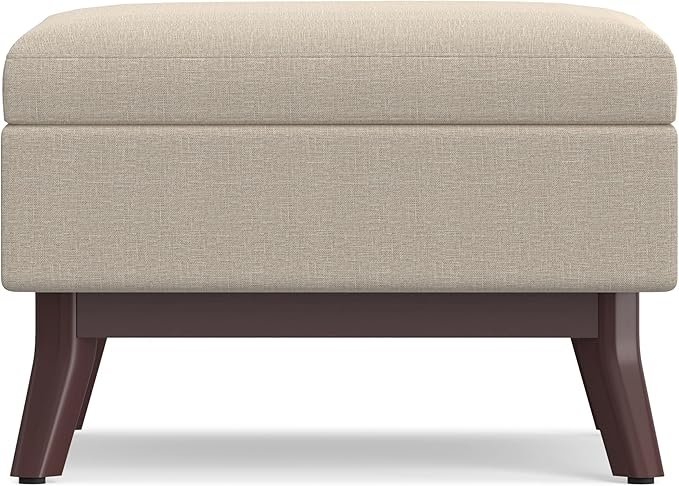 SIMPLIHOME Owen Coffee Table Storage Ottoman