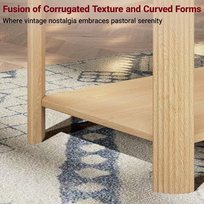 Eco Friendly Natural Wood Crafted Home Rest Table