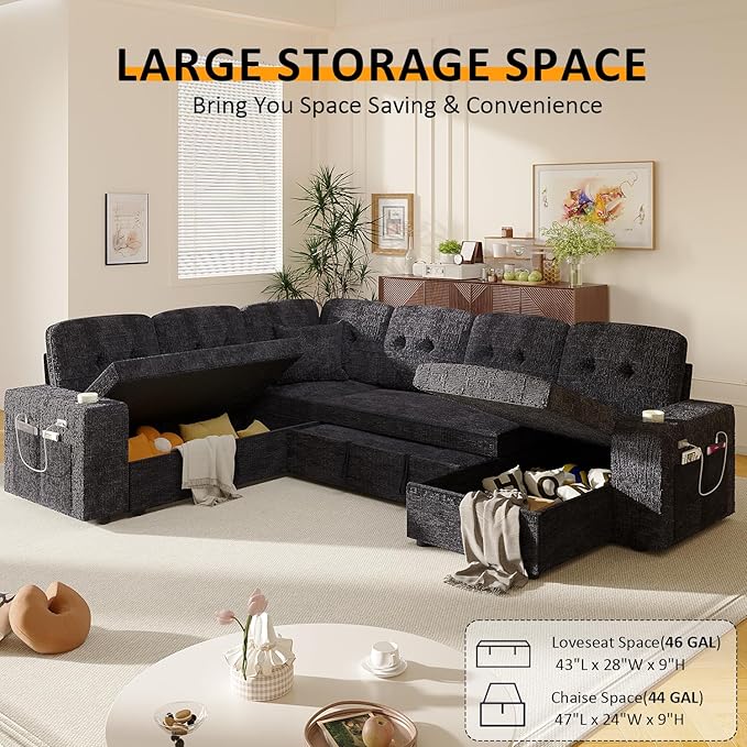 Modular Sectional Sleeper Sofa