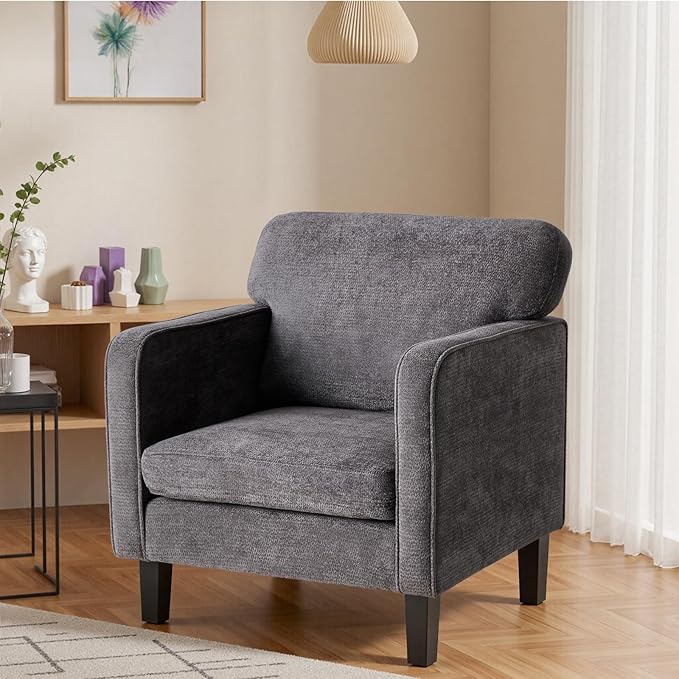 DUMOS Modern Accent Chairs for Living Room, Corner Chairs for Adults, Reading