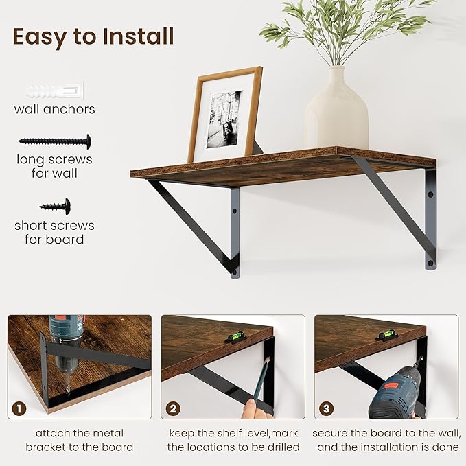 Fun Memories Deep Floating Shelves