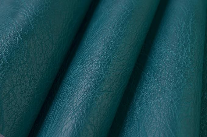 Wento Thick 2 Yard Faux Leather Fabric Soft Skin Grain PU Leather Fabric