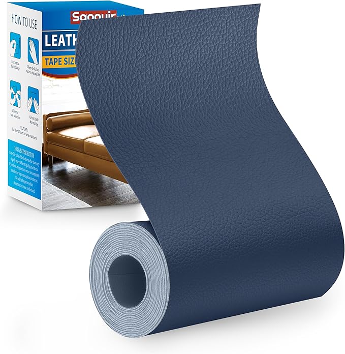 Leather Repair Patch Tape Kit, Vinyl Leather Repair Kit