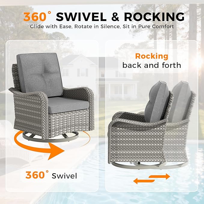 10-Seat Modern Patio Furniture Set
