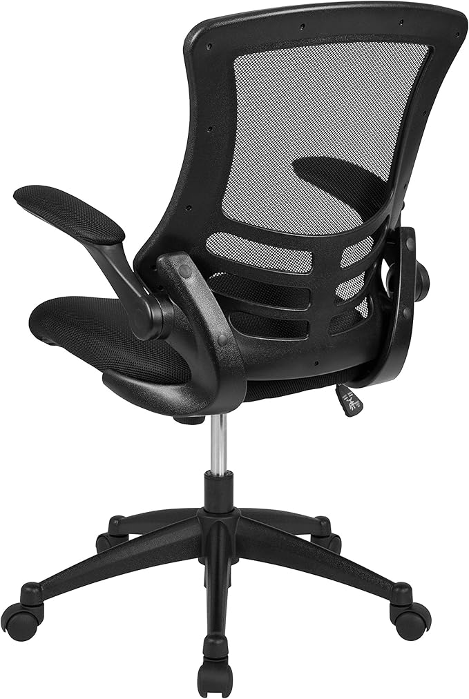 Flash Furniture Set of 4 Mid-Back Swivel Ergonomic Task Office Chairs