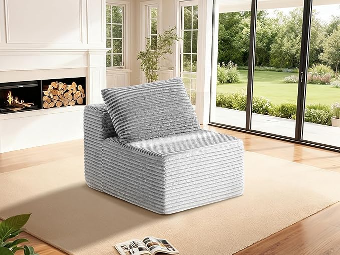 30" Cloud Sectional Couch Single Seat