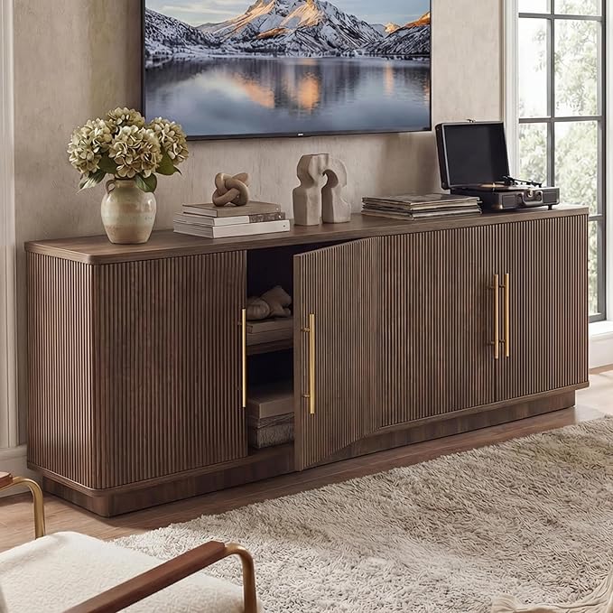 YITAHOME TV Stand for TVs up to 80 Inches, Media Console