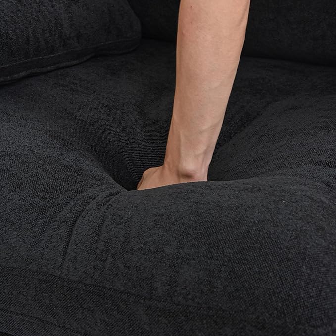 Cloud Modular Sectional Sofa Couch, 80.3" L Shaped Convertible Couches