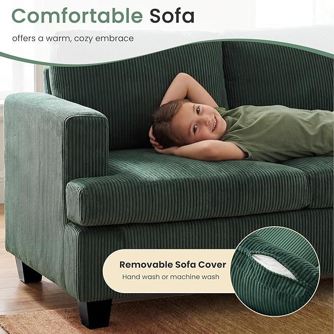 YOUDENOVA Sofa, Modern Comfy Couches