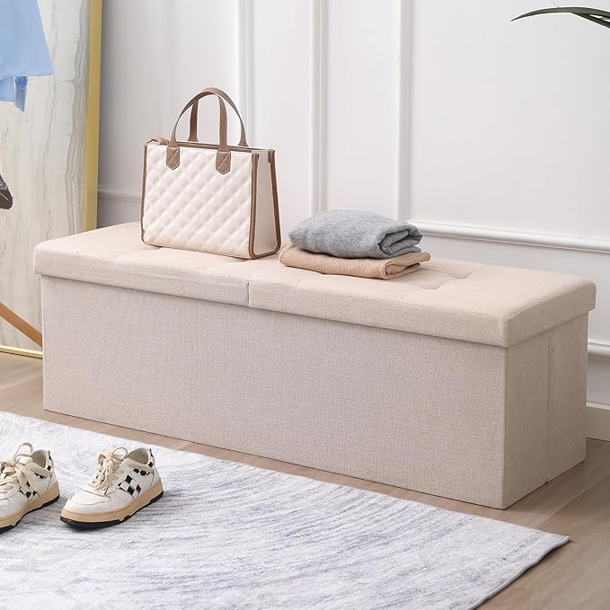 45.3 Inches Ottoman Bench
