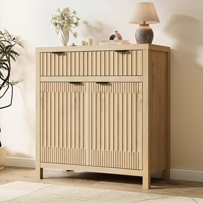 Fatmok Fluted Buffet Cabinet