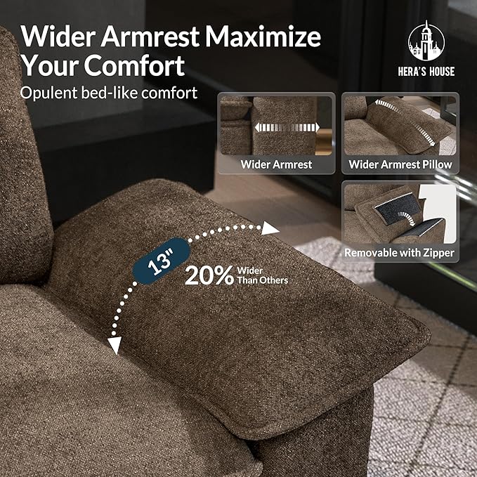 HERA'S HOUSE 158" Modular Sectional Sofa, Oversized U Shaped Couches