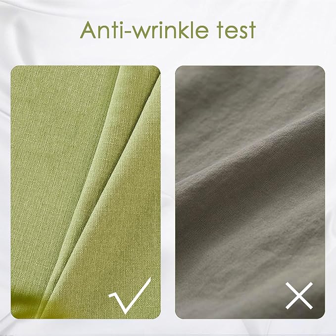 BALCONY & FALCON Rectangle Tablecloth 57" x 85" Washable Wrinkle Resistant and