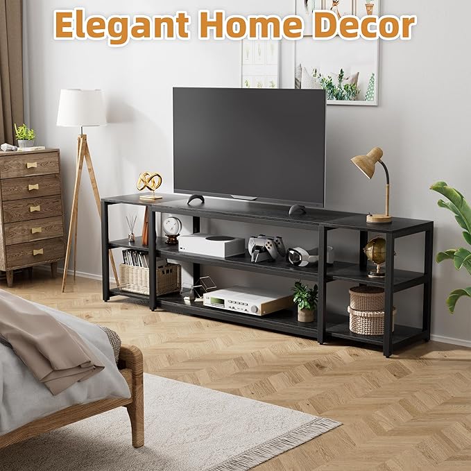 Aquzee 85 inch TV Stand, Entertainment Center