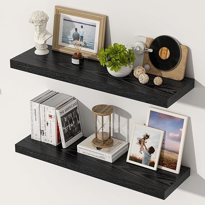 24 Inch Floating Shelves, 12 Inch Deep Floating Shelves
