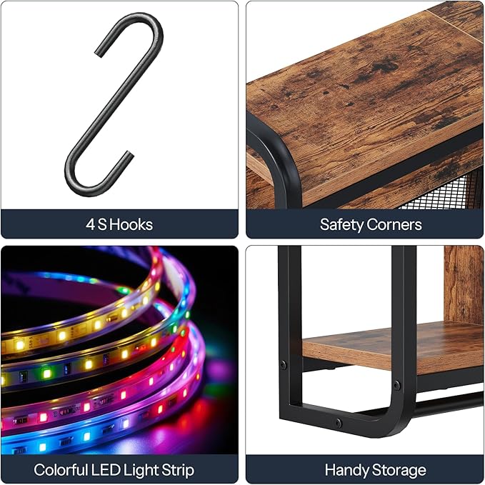 HOOBRO Gaming Floating Shelves