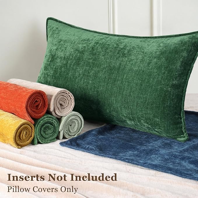 decorUhome Summer Couch Throw Pillow Covers 18x18 Set of 2, Decorative Soft