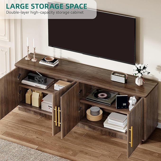 YITAHOME TV Stand for TVs up to 80 Inches, Media Console