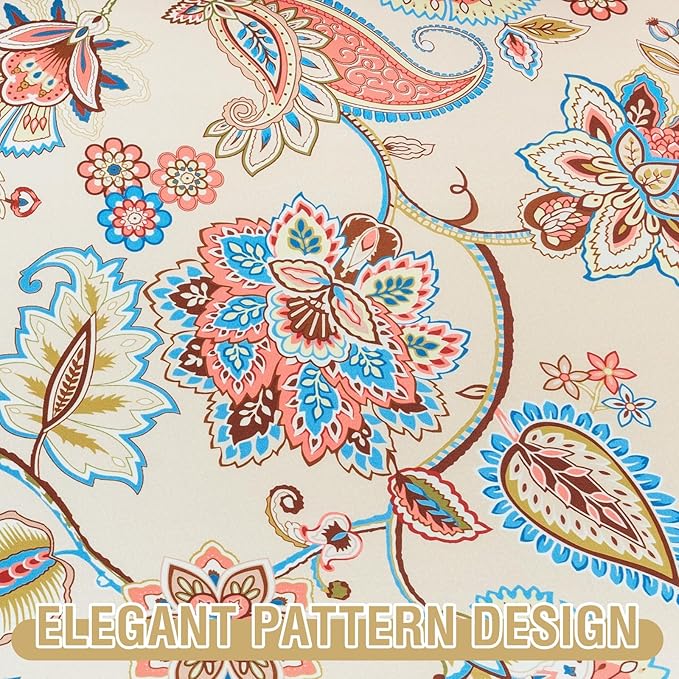 H.VERSAILTEX Floral Pattern Couch Cover Printed Sofa Covers Washable High