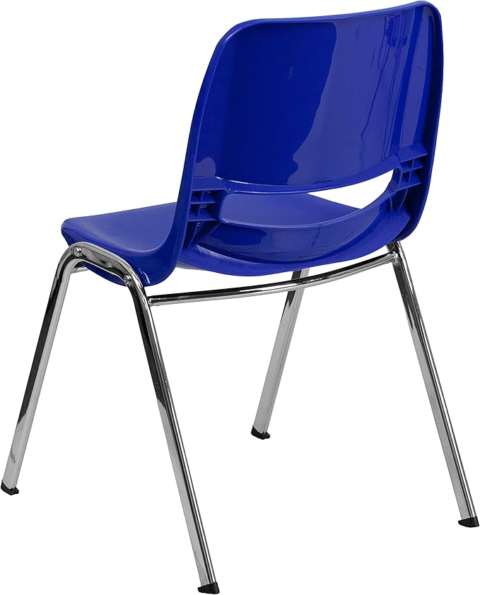 Flash Furniture HERCULES Series 440 lb. Capacity Kid's Navy Ergonomic Shell