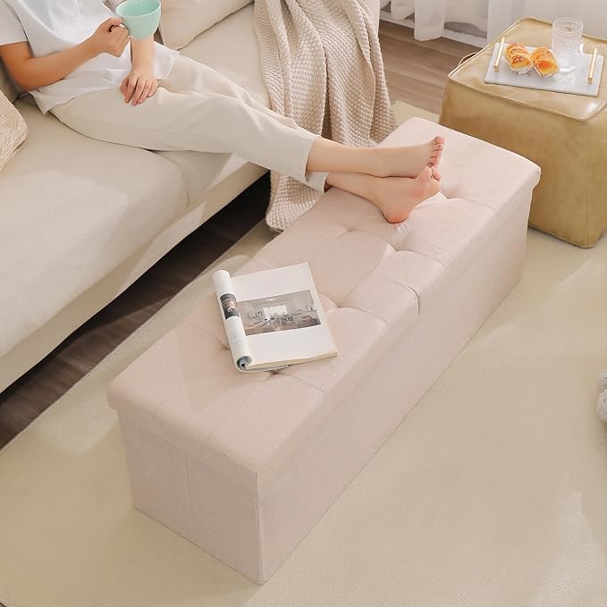45.3 Inches Ottoman Bench