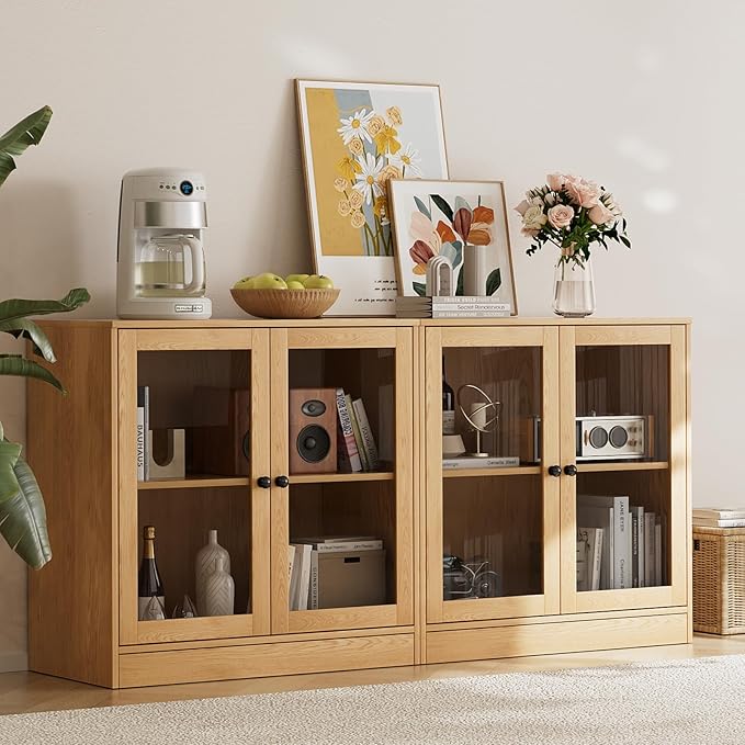 TUSY 71" TV Stand Storage Set