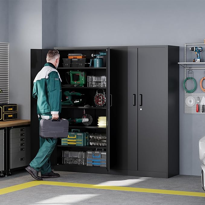 Letaya Metal Garage Storage Cabinets