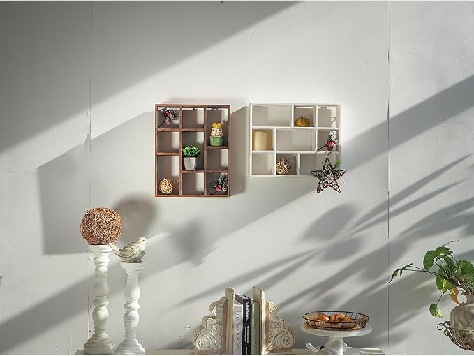 SOFE Small White Shadow Box