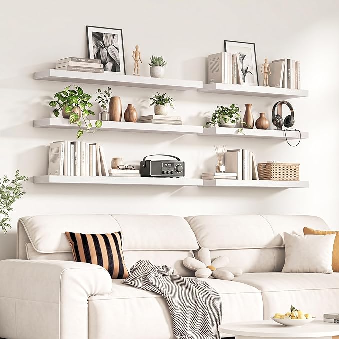 Fun Memories 40Inch Floating Shelves
