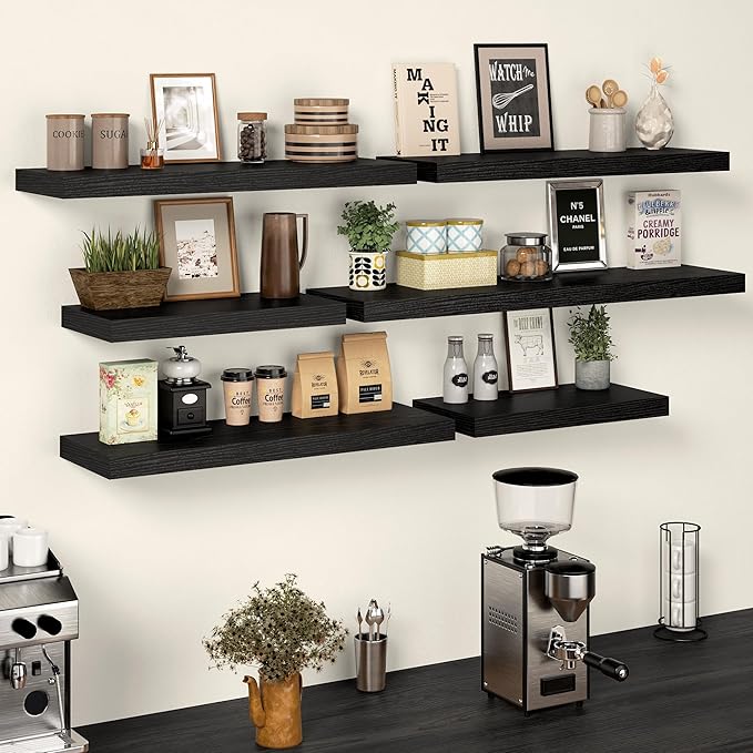 36 Inch Floating Shelves, 12 Inch Deep Floating Shelves