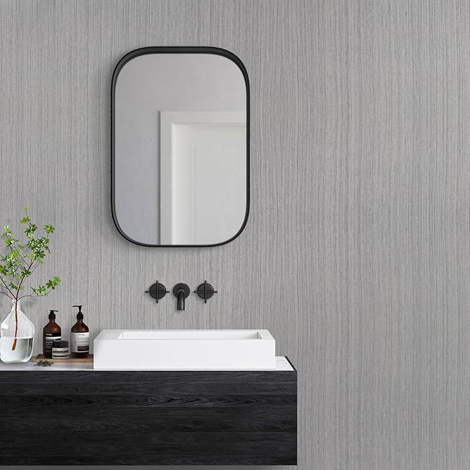 Grasscloth Peel and Stick Wallpaper Modern 15.7in x 118.1in Textured Linen