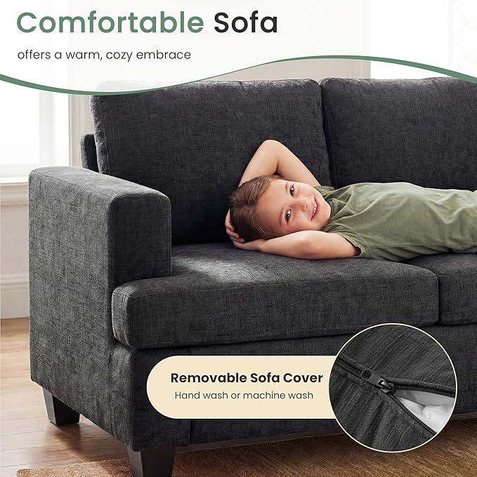 YOUDENOVA Sofa, Modern Comfy Couches