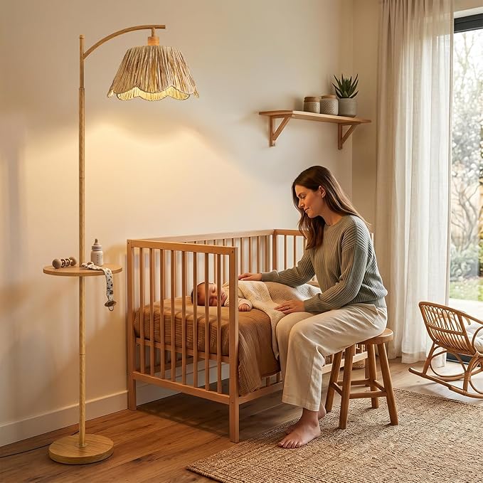 Oneach 63.5" Floor Lamp with Table