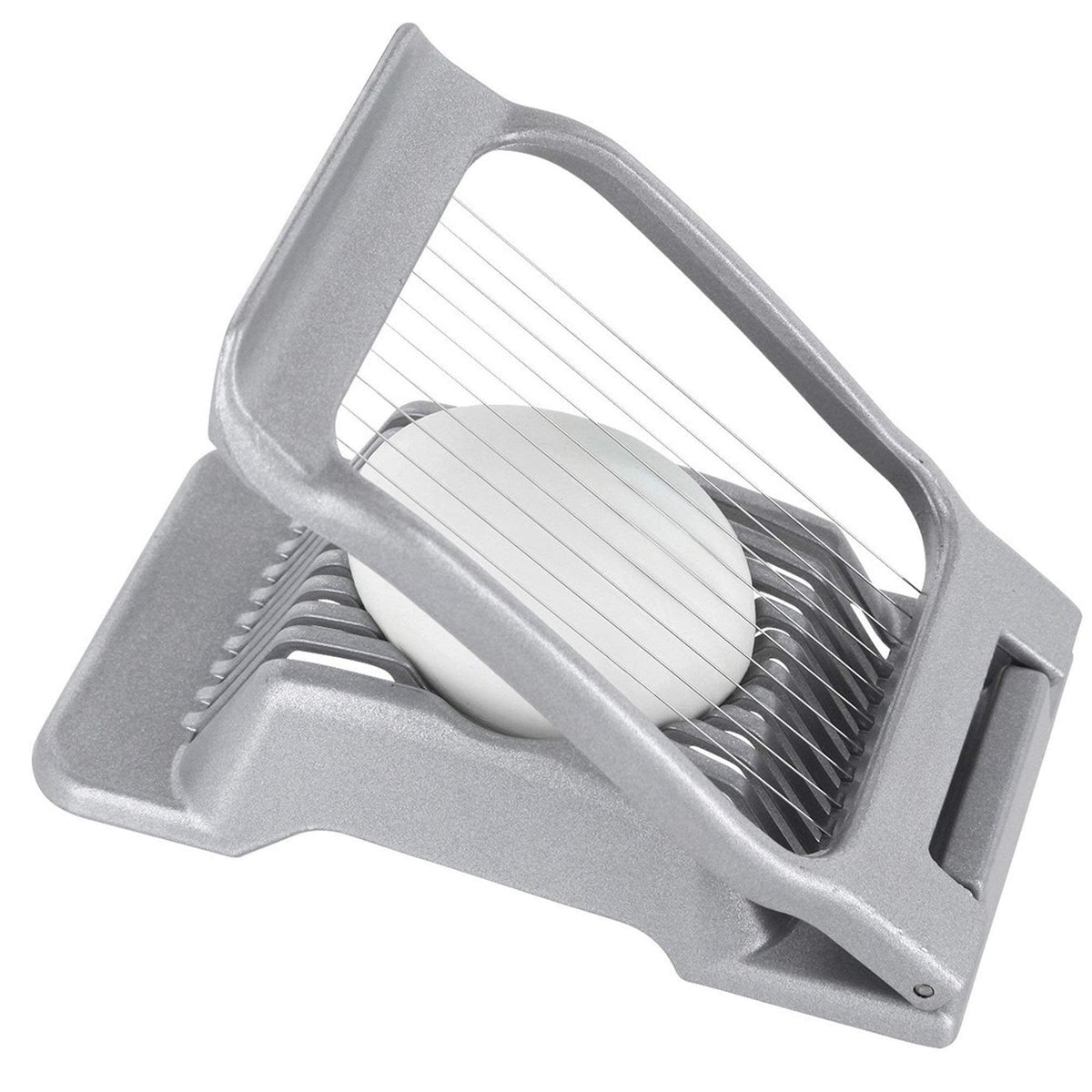Westmark Germany Multipurpose Stainless Steel Wire Egg Slicer (Grey)