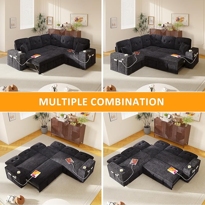 Modular Sectional Sleeper Sofa