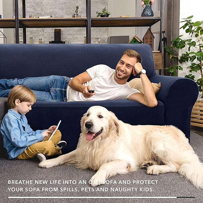 ZNSAYOTX Stretch Oversized Couch Cover Universal Sofa Covers