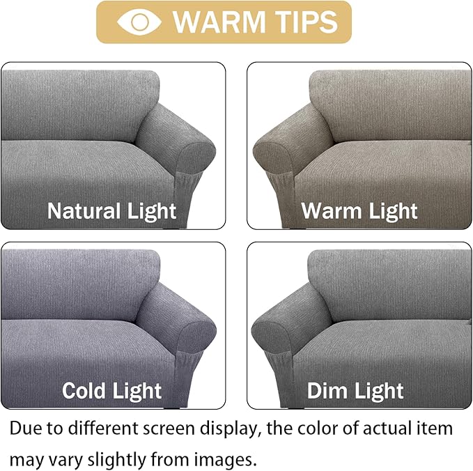 Sofa Slipcover with 2 Pillow Cover