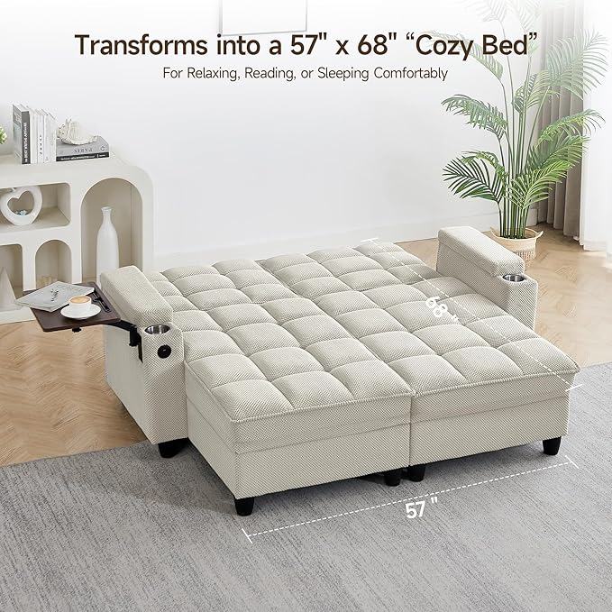 oaaktu 70.9'' Double Chaise Lounge