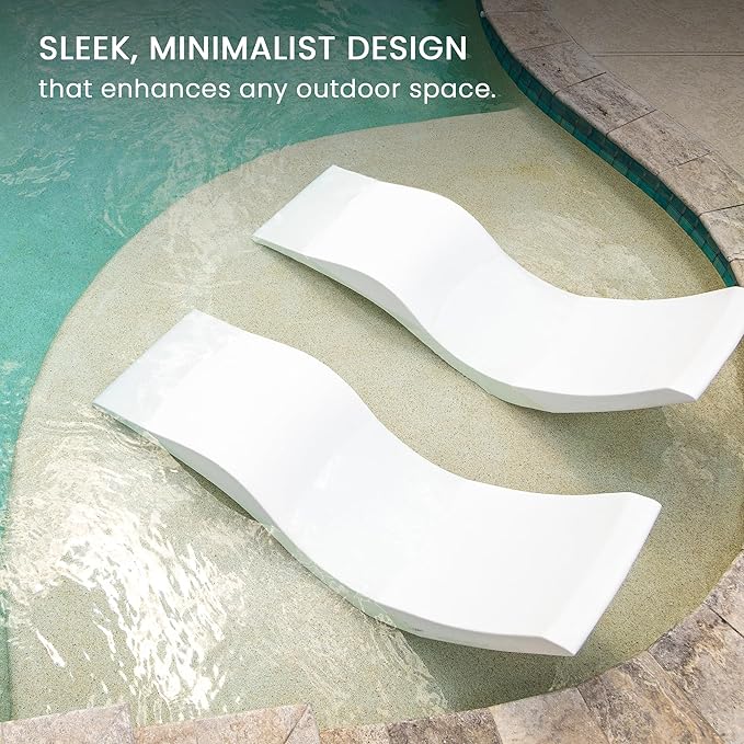 Aqua Outdoors Pool Chaise Lounge Chairs
