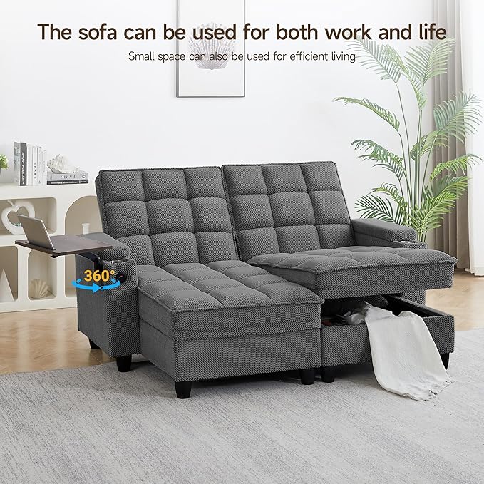 Auvsoce 71" Loveseat Recliner Chair