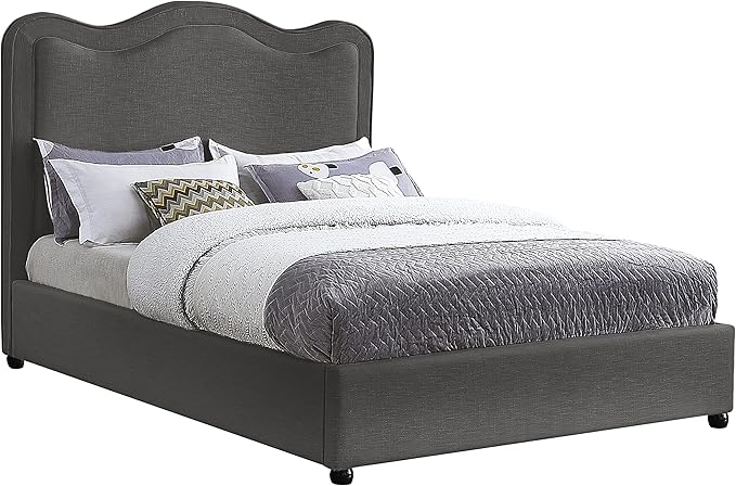 Meridian Furniture FelixGrey-F Felix Collection Modern | Contemporary Linen