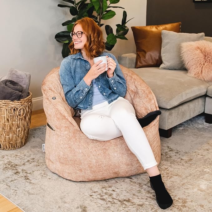 Big Joe Milano w/ Vibe Vibrating Massage Bean Bag Chair