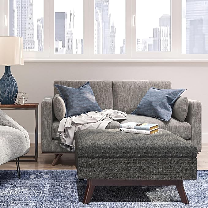 SIMPLIHOME Owen Coffee Table Storage Ottoman