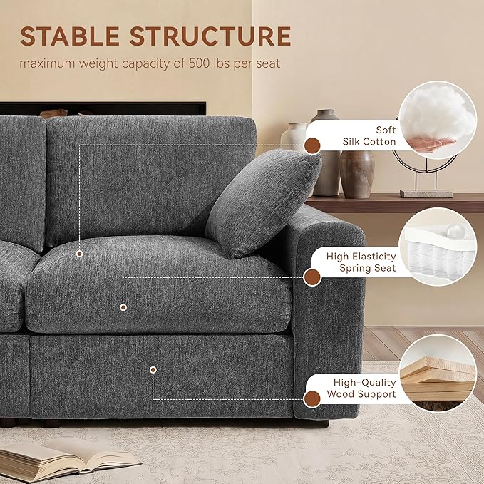 Ihanherry Cloud Sectional Couches